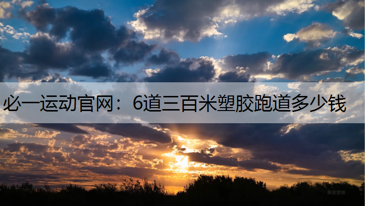 6道三百米塑胶跑道多少钱